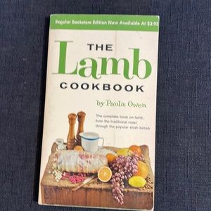 Vintage lamb cookbook